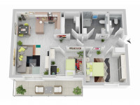 Wohnungsgrundriss